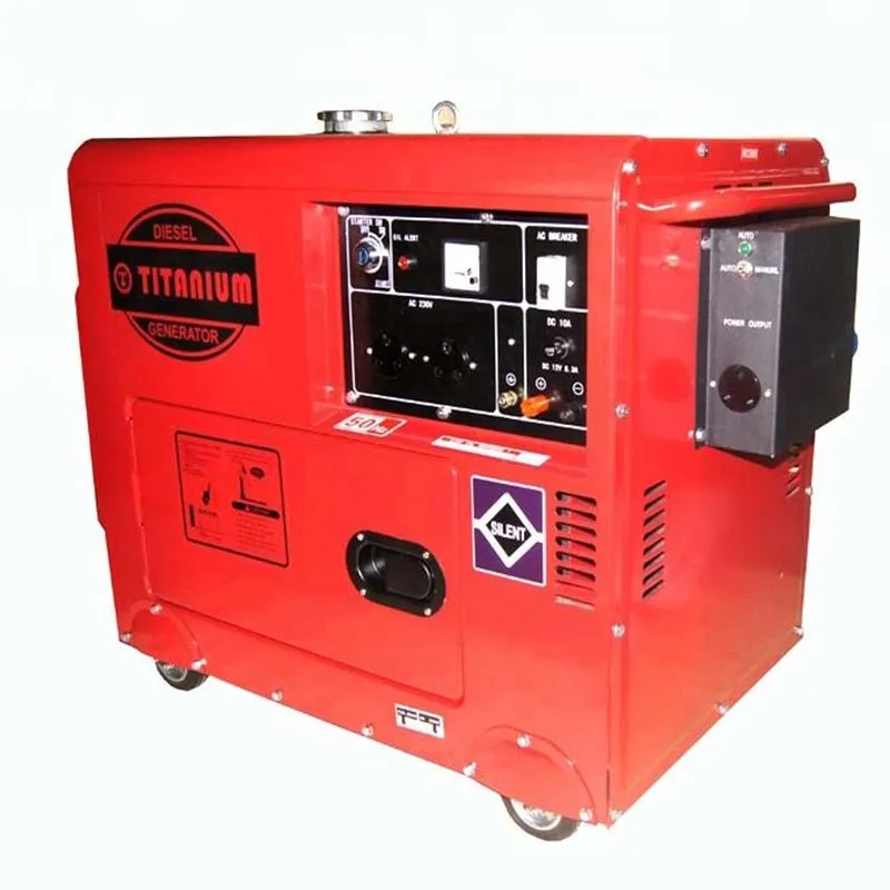 6kv 7kv 7000 watt 7.5kw 3 phase silent high voltage diesel generator diesel silent 7 kw 7000w 6k