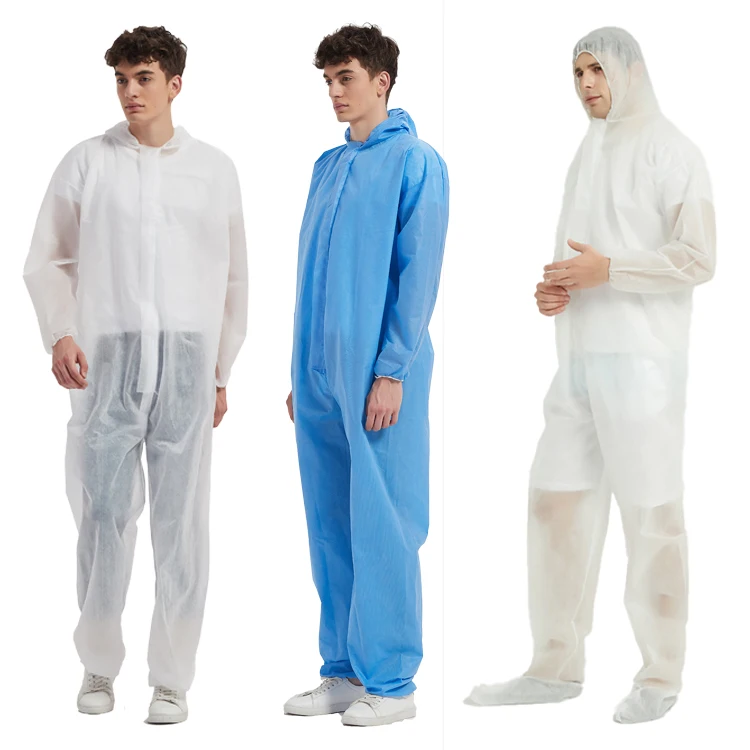 Original factory disposable pp nonwoven 40gsm medical protective full body clothing