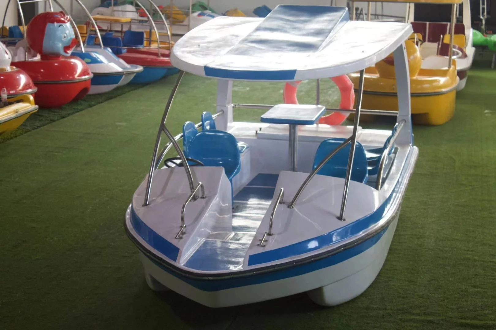 Water Park leisure electric boat with 6-8 people