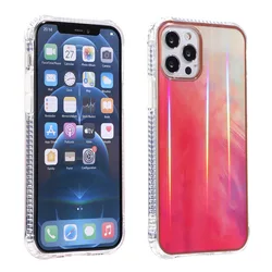 Shockproof Holographic Laser Colorful TPU Case for iPhone 13 Pro Max 12 XS XR
