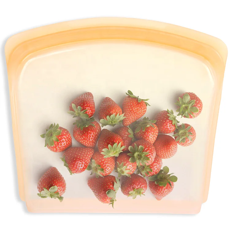 LFGB Силиконовый пакет для хранения пищевых продуктов без БФА многоразовый пищевой контейнер силиконовый Пакет