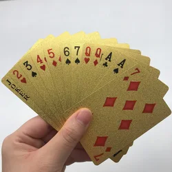 Custom Printing PVC Grid Card 24k Gold Foil NFC Planning Poker Playing Cards In Bulk