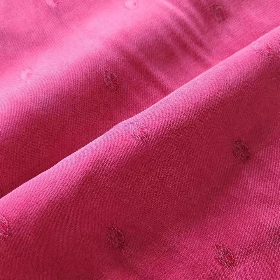 copper jacquard clothing real cupro rayon jacquard fabric