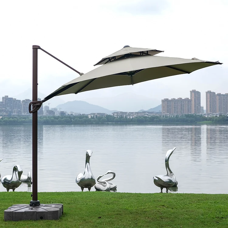 Wholesale umbrellas big garden round 3m patio umbrella outdoor full size for yard