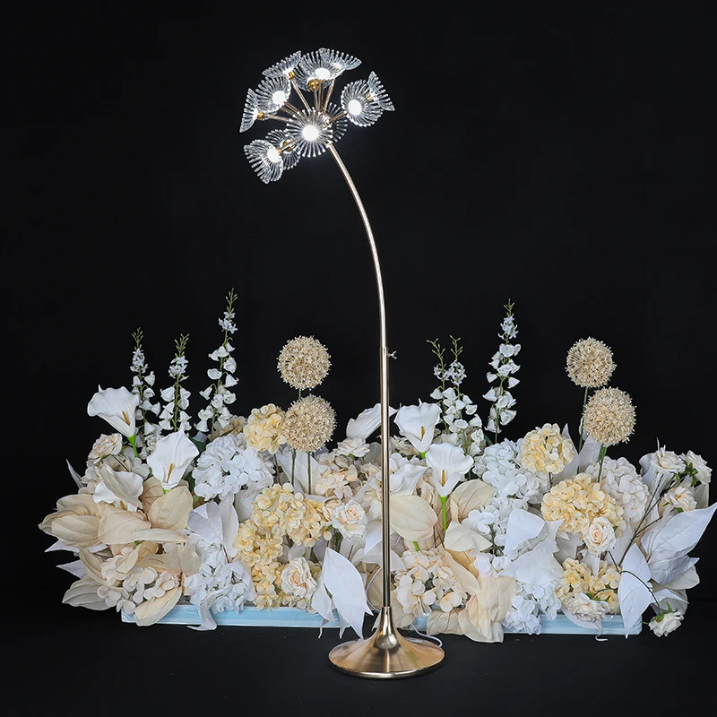 Hot selling adjustable dandelion floor lamp wedding stage decoration party atmosphere decoration props