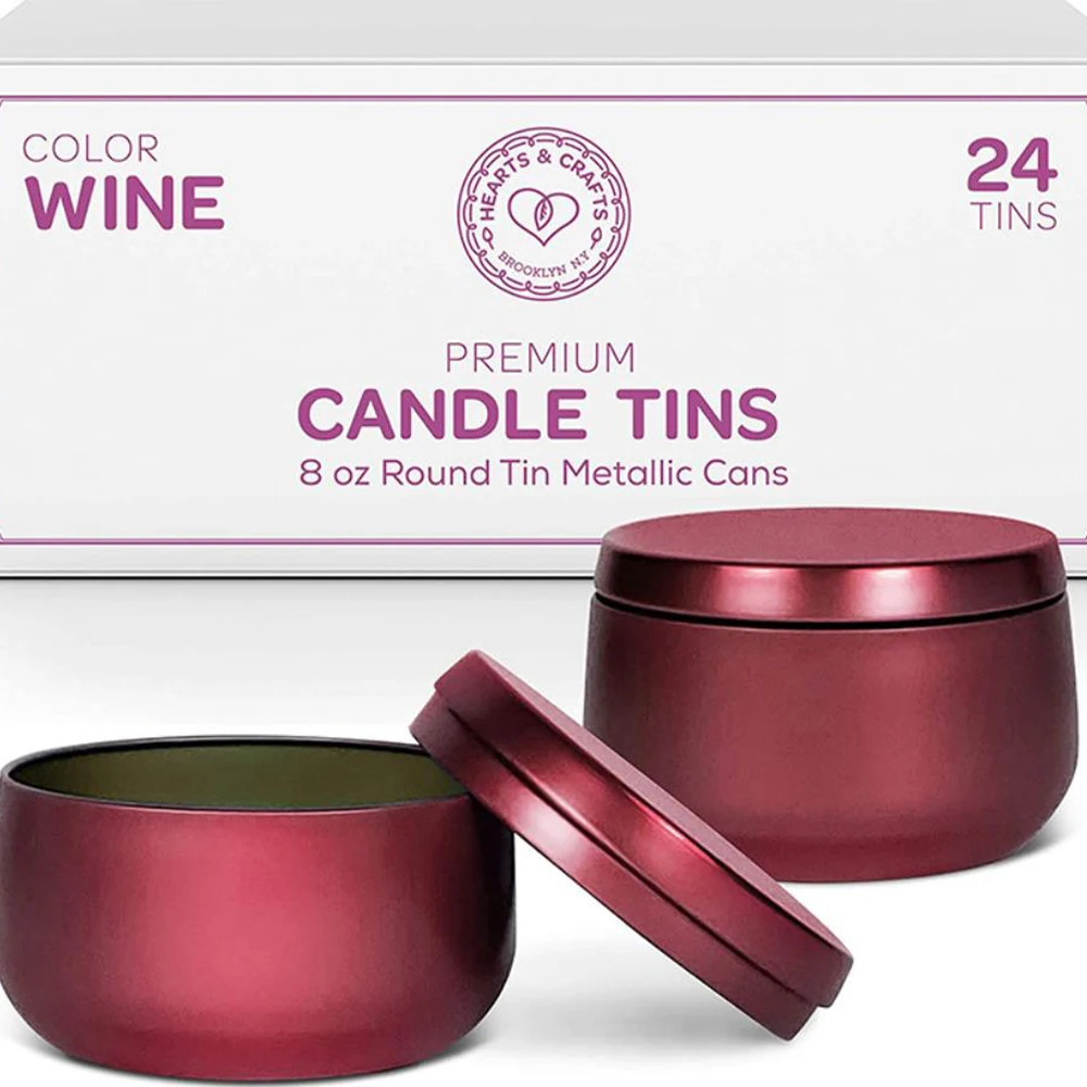 
High end customized 8OZ candle jar aroma diffuser DIY tin box tinplate 