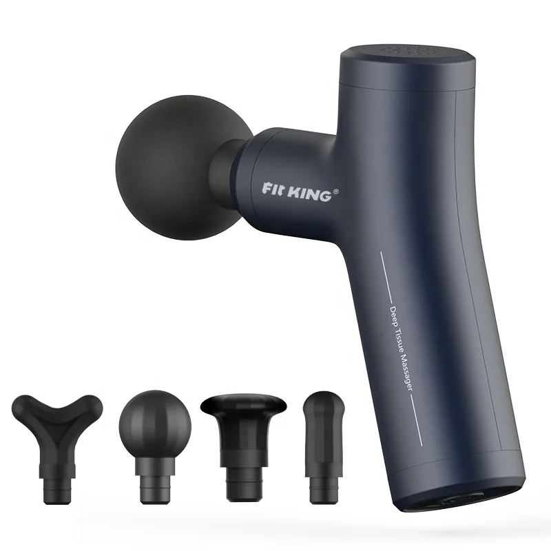 Massage gun dropshipping with lcd screen cordless 2020 massager new model gun touch screen post-workout muscle mini massager gun