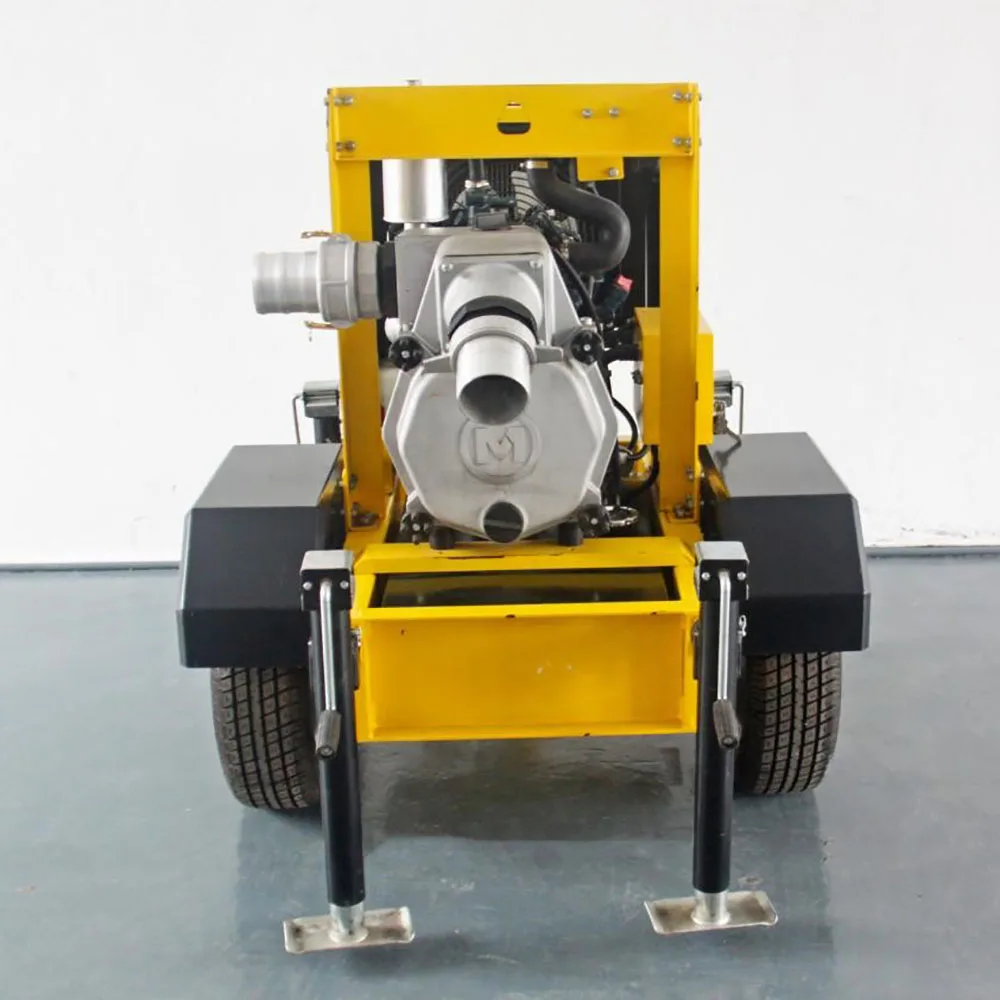 Selam non-electric Trailer pump unit for urban flood control