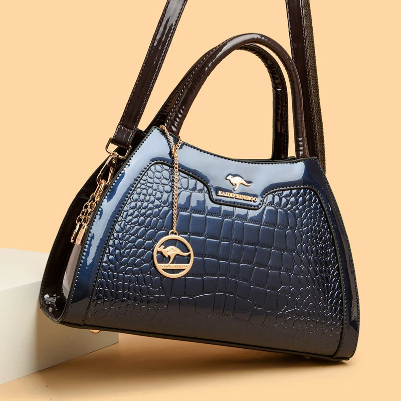 KAIDIFEINIROO K057 Vintage Tote Bucket Messenger Bag Solid Leather Luxury Designer Famous Brand Fashion Lady Handbag for Women