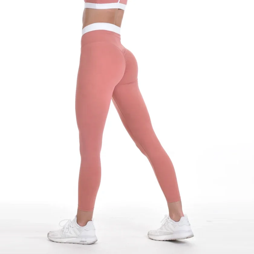 
Custom Printed Compression Plus Size High Waist Trainer Workout Sport Gym Fitness Scrunch Butt Lift Seamless Yoga Women Legging 