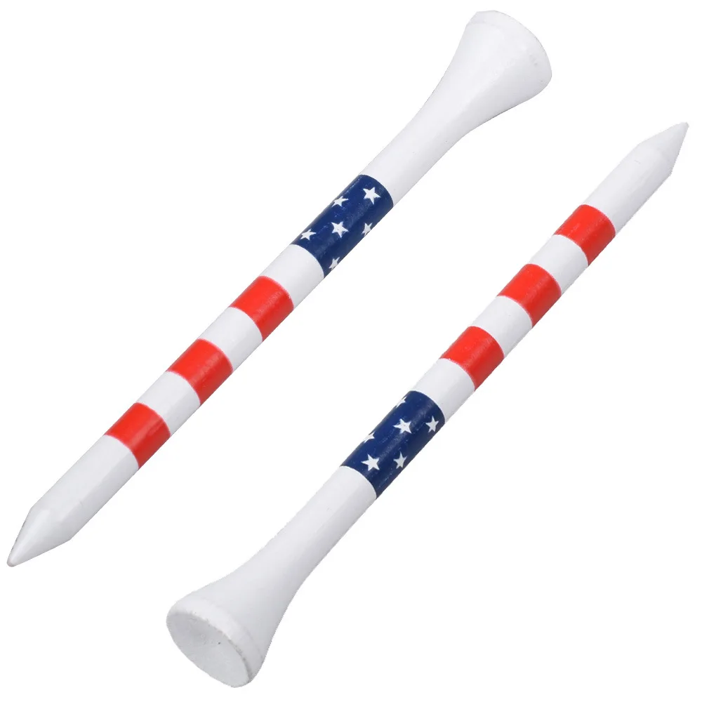 Durable wooden Golf Tees for Reducing Friction and Side Spin