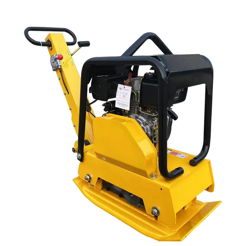 Factory Price Reversible Plate Compactor Road Machine With Honda Engine Gasoline Type Plate Compactor