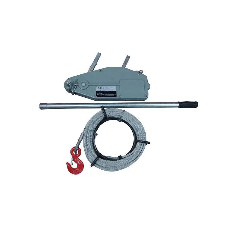 0.8t Tirfor Wire Rope Manual Hand Pull Winch