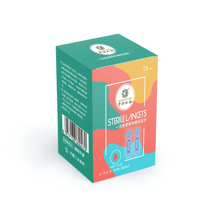 Zhongyan taihe hot sale Disposable Sterile Blood collection needle  Painless  needle supplier