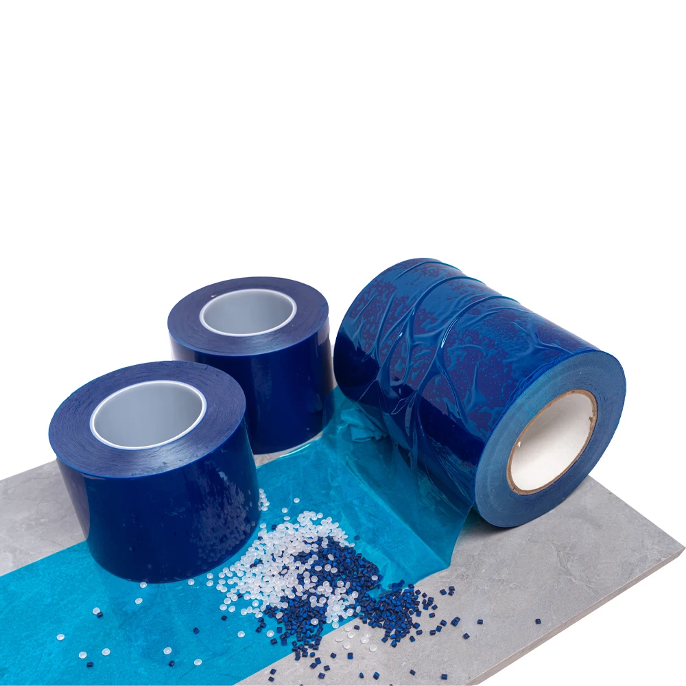 surface protection clear adhesive countertop pe protective film for marble