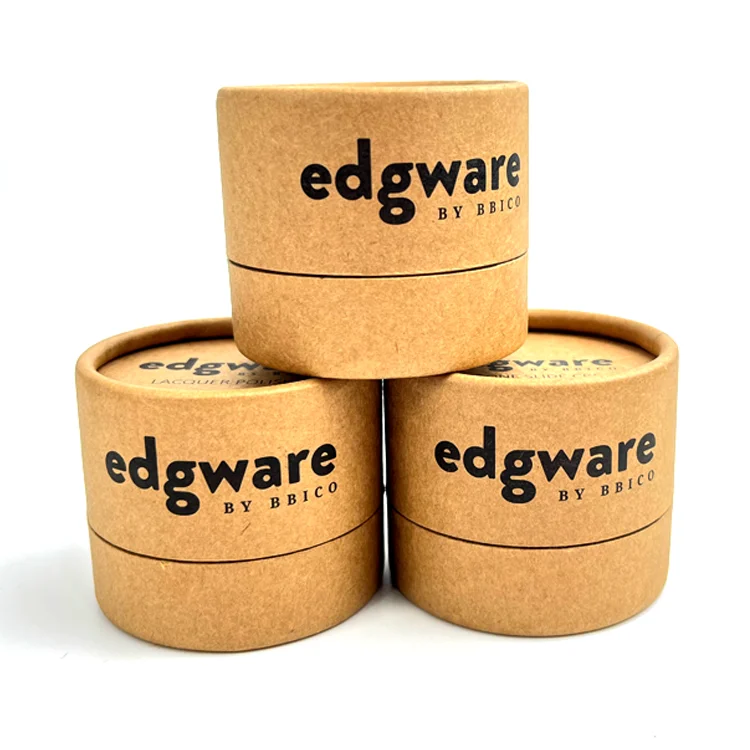 Wholesale luxury  Biodegradable Kraft Cardboard 50g push up Stick Deodorant Container Cosmetic Paper Packaging