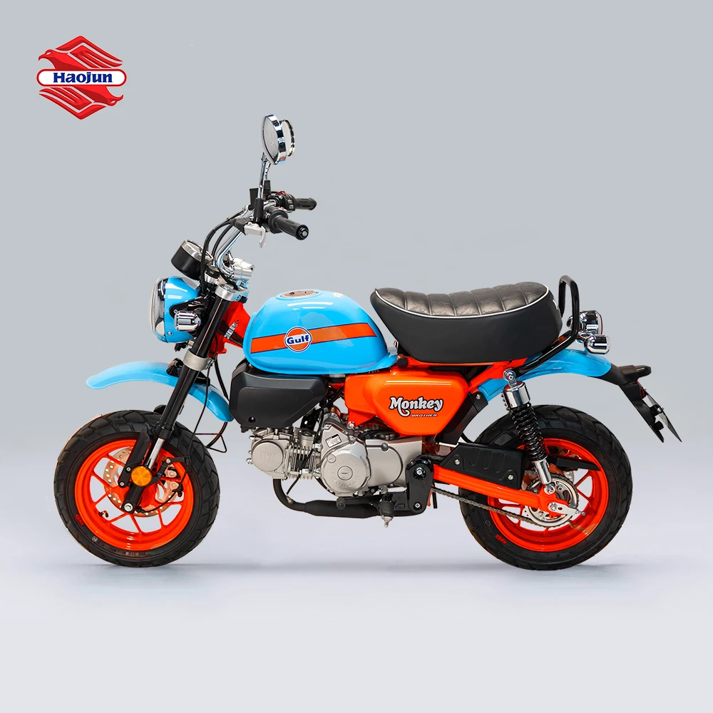 haojun mini motorcycle minibike 150cc Made in China 2 rounds mini motorcycle gasoline mini cruiser motorcycle