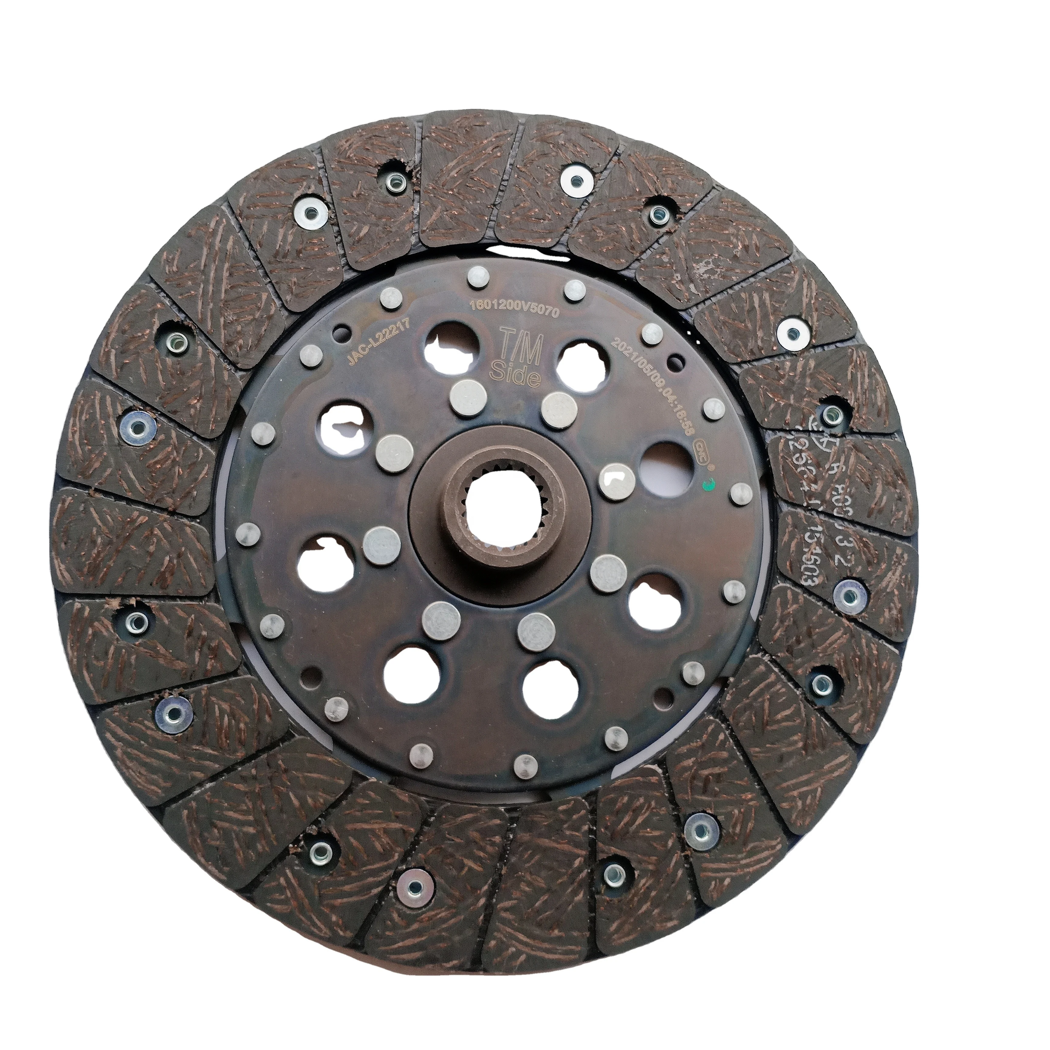 clutch plate OE number 1601200V5070 for JAC A5 J7 auto parts