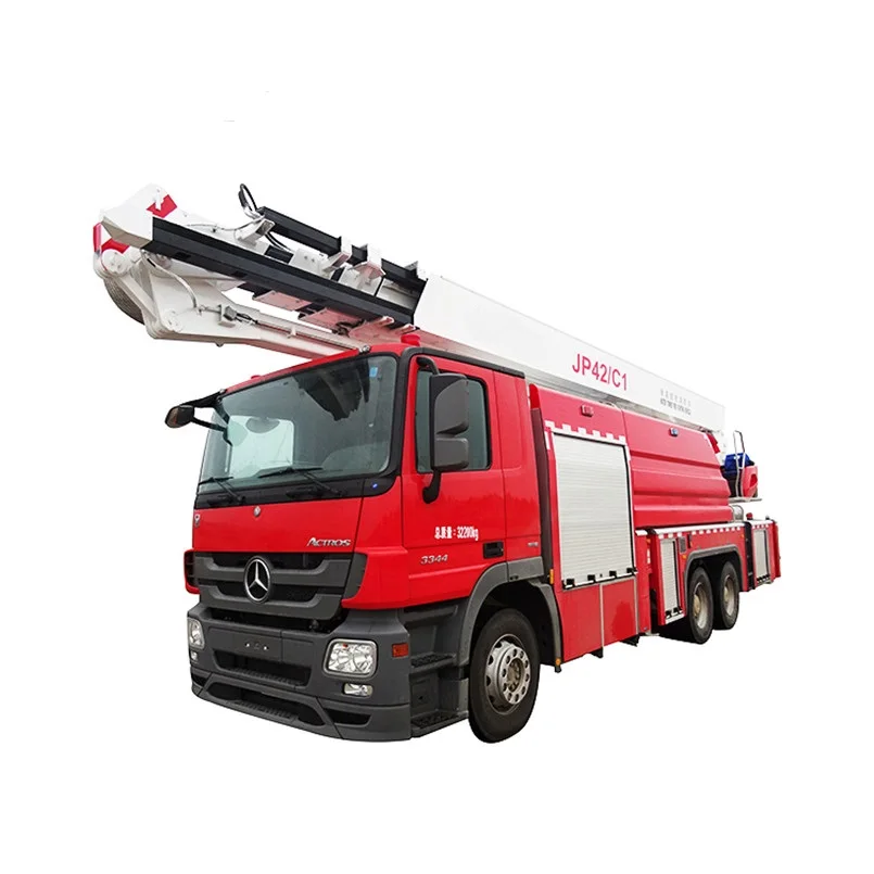 official DG100 fire fighting truck 100m China hydraulic aerial platform for