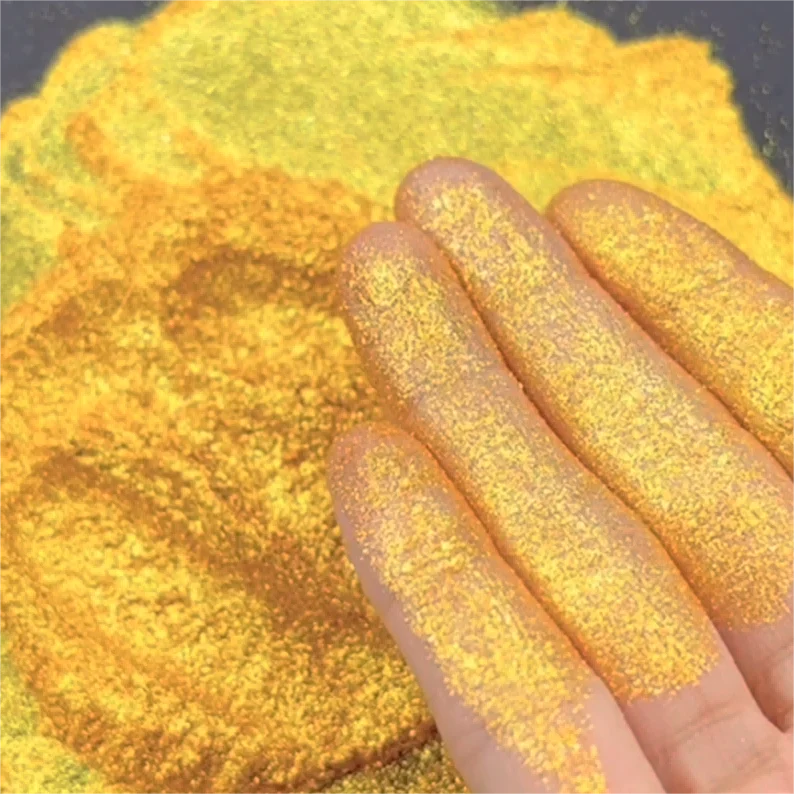 Calcium Aluminum Borosilicate Based Diamond Series Glitter Eye Shadow Pearleascent Pigment makeup powder