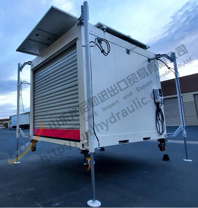 40ft ISO Container DC Hydraulic Lift Telescopic Jack Assembly