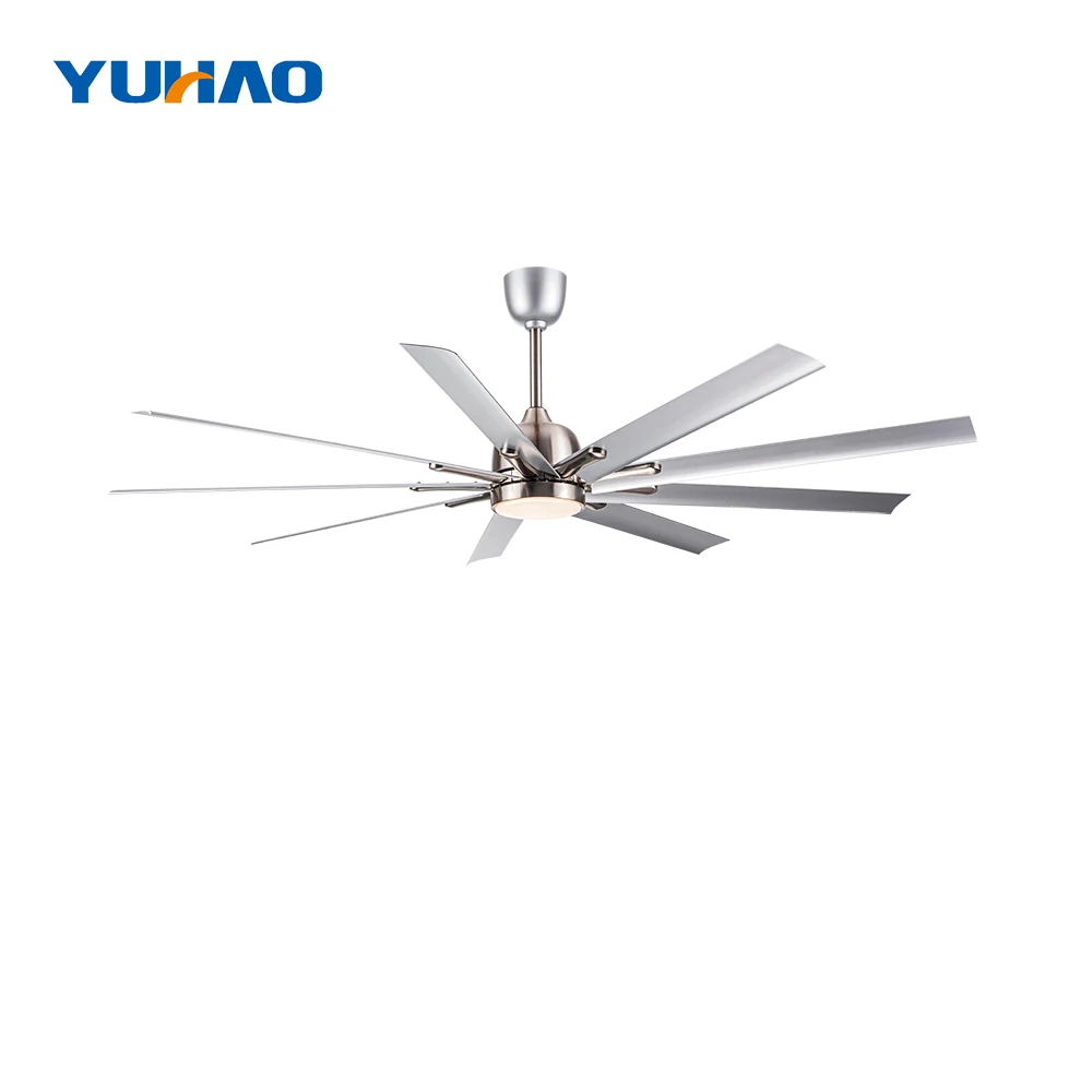 oem odm fully copper silent motor 110v 220v living room 72 inch led energy saving ceiling fan with light