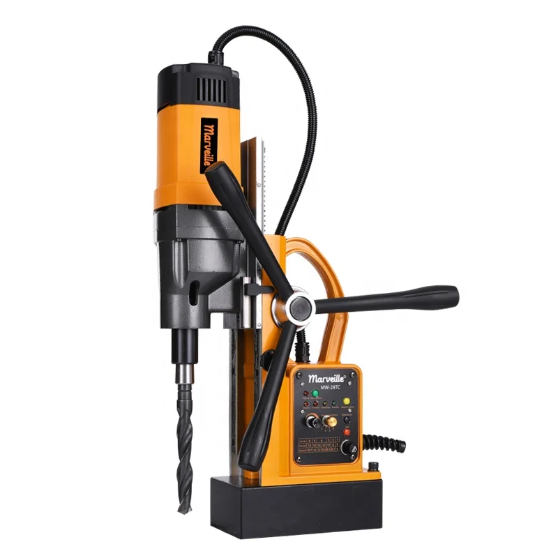 Marveille MW-28TC 28mm  Magnetic drill tapping speed adjustment forward and reverse drilling machines