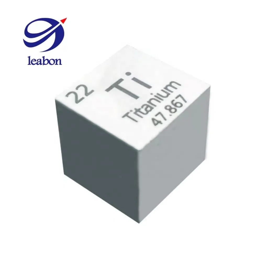 99.99% Titanium Granules Polished Surface Titanium Cube price for decorative engraving