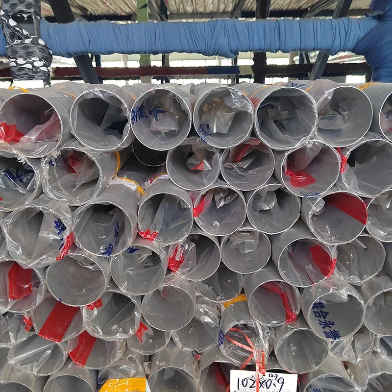 Wholesale Inox Manufacturer Thickened Round Stainless Steel Tube Pipe Bright Tube Industrial Decorative Pipe Stainless Steel