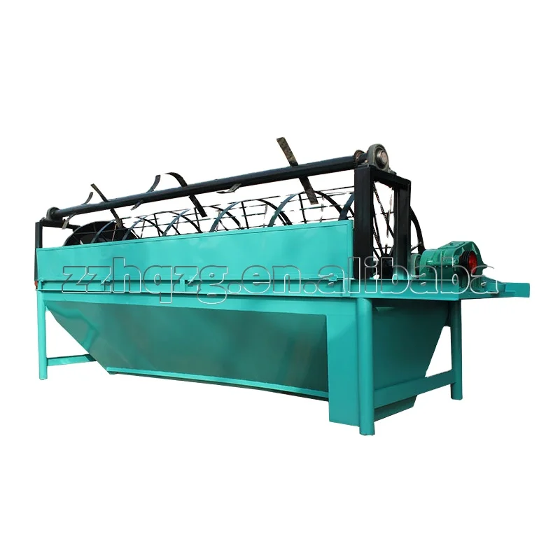 Solid Waste Recycling drum sieve rotary trommel screen for sale