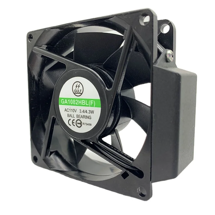 In Stock Taiwan High Speed 8cm Sleeve AC Compact Fan