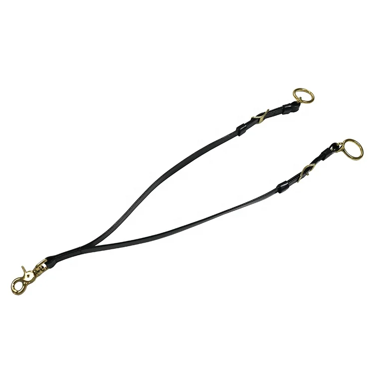 Deluxe 13mm Endurance Running Martingale with brass fittings