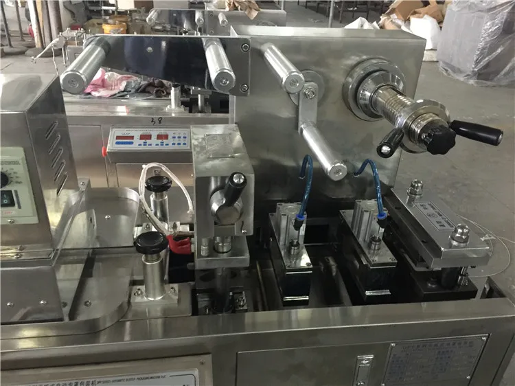 Мини автоматическая блистерная упаковочная машина, блистерная термозапечатывающая машина