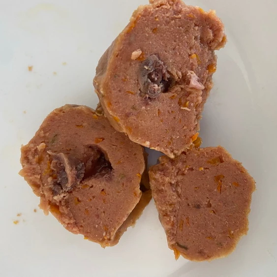 Природа свежий паровой шарик куриное сердце для кошки