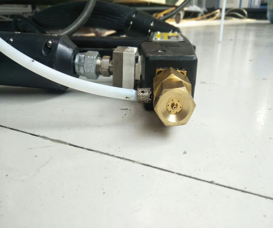 
hot melt hand gule guns with helical helicoid and strip 