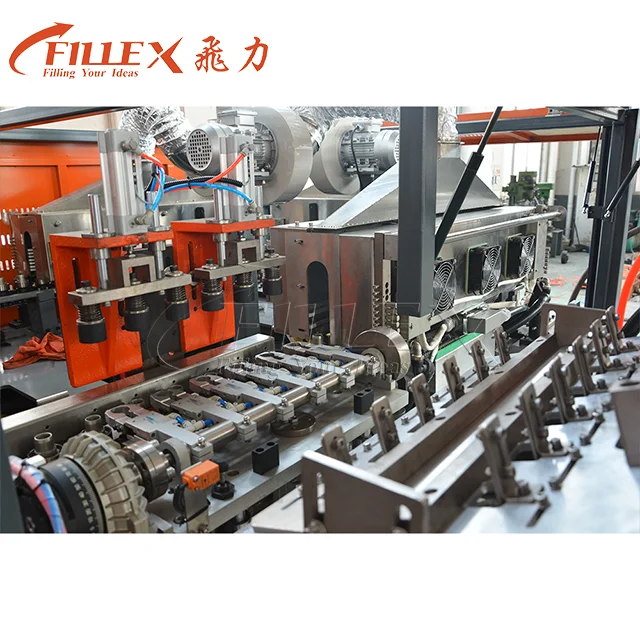 Высокая скорость 6 cavity 9000bph мотором автоматическая машина для выдувания