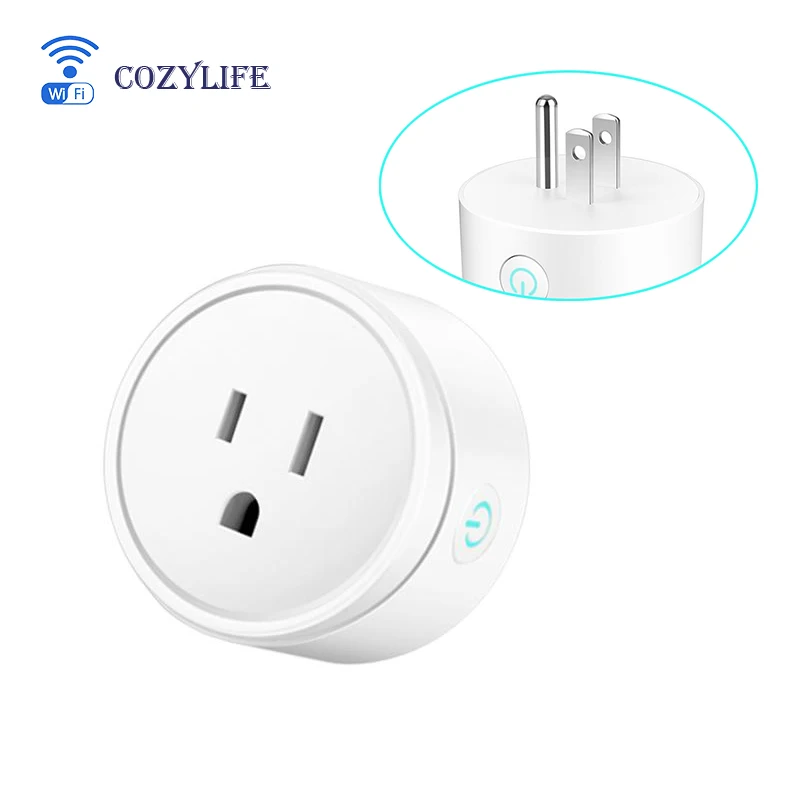 BSD15 US Smart Plug cozylife wifi mesh with energy monitor 10a 16a esp series module firmware custom smart wall socket