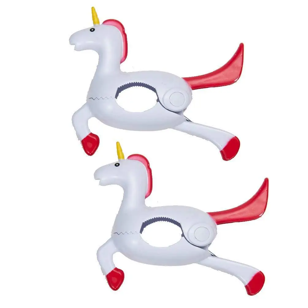 Flamingo Beach Chairs Parrot Towel Holder Clothes Pegs Beach nautical Towel Clip