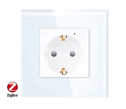TAWOIA ZigBee Smart Germany Power Socket Outlet Type with Grounding 16A Smart Life smart home socket