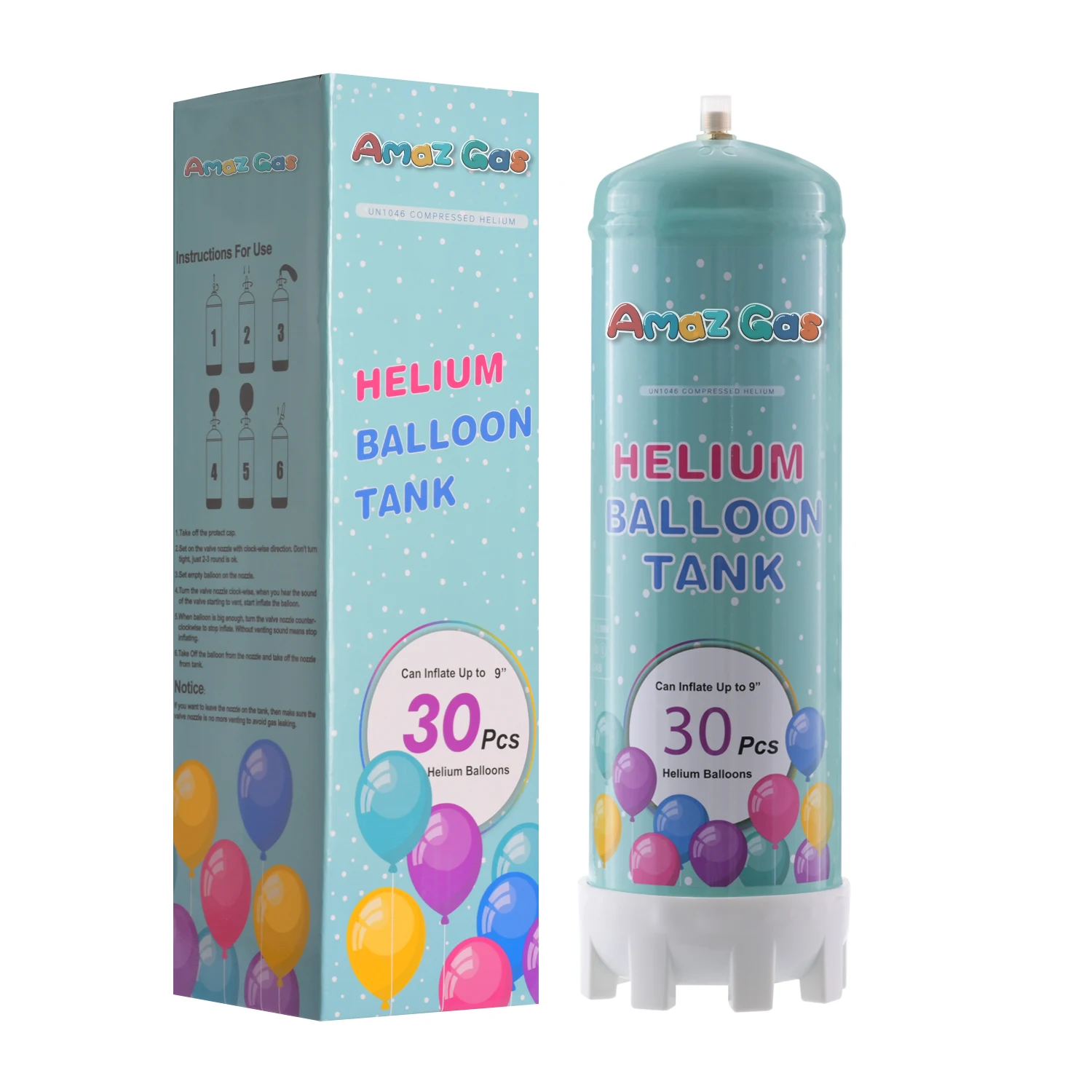 Wholesale Disposable 13.4L 50pcs Home Helium Gas Tank Helium Gas Cylinder for Balloon