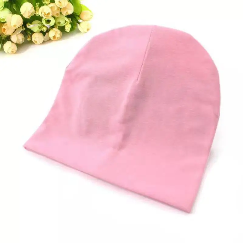 
boys and girls plain knitted crochet hats baby hats 