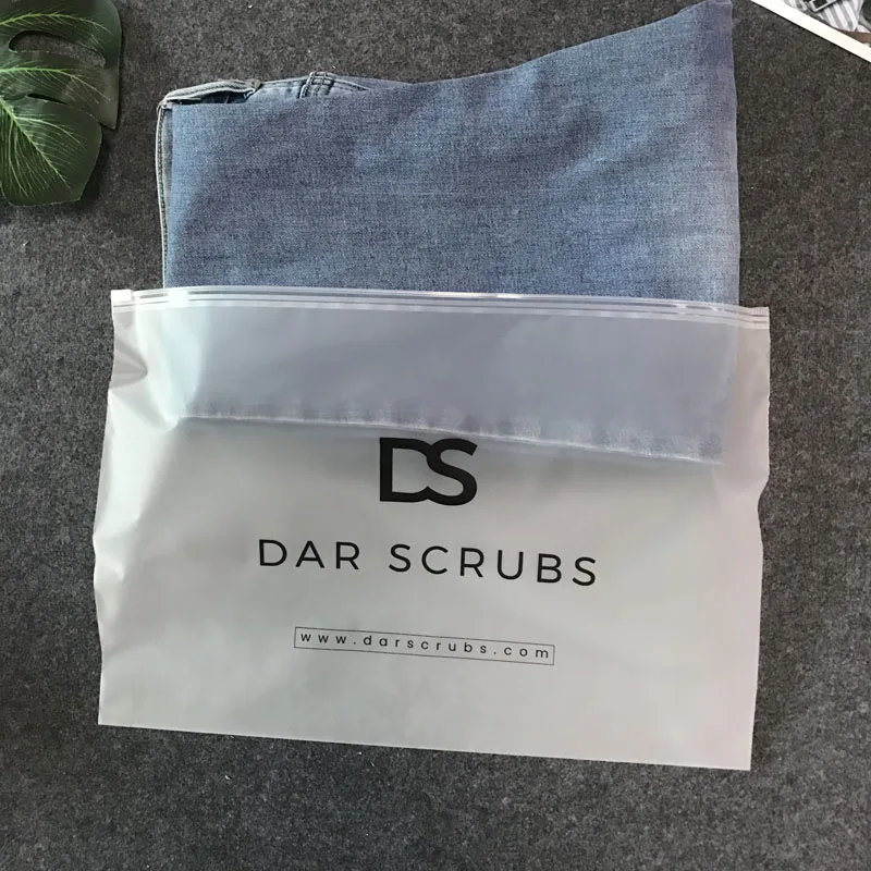 Custom printed swimwear packaging frosted ziplock bag ,pvc matte plastic bolsa bikini packaging bags