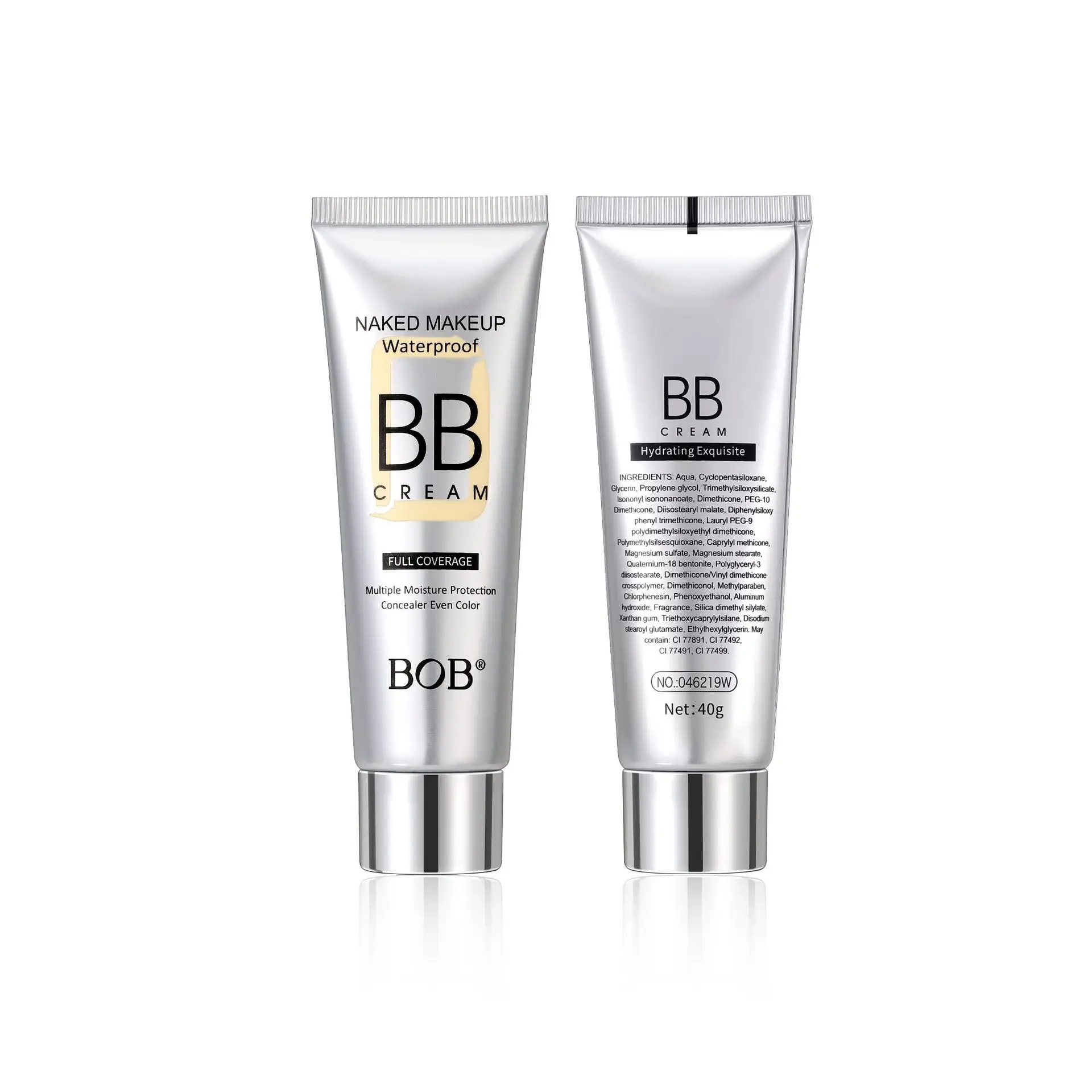 China Matte BB cream Liquid Foundation Base Original Private Label BB CC Creams Face Makeup Whitening Moisturizing Facial Cream