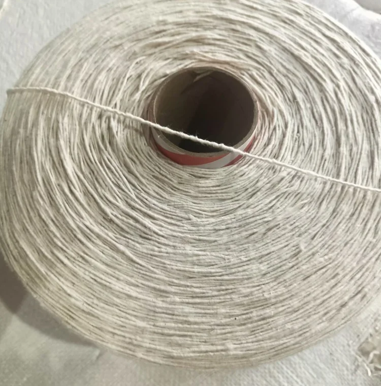 Raw white and colors 1s 1.5s  2s  OE carded mop yarn thread