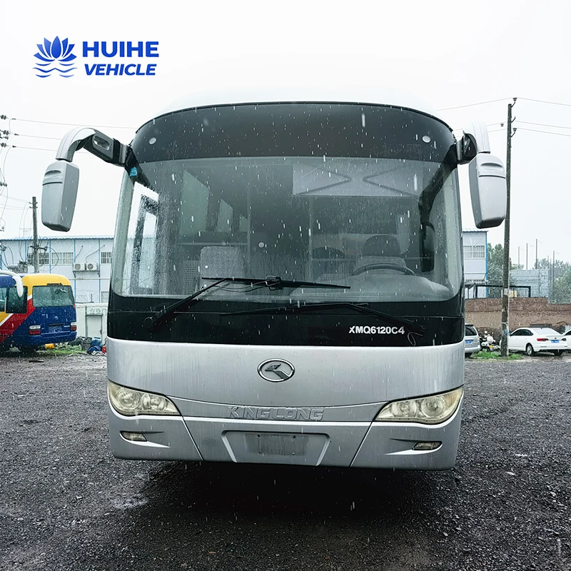 Good prices higer bus 55 seater left hand drive used old coach bus for sale