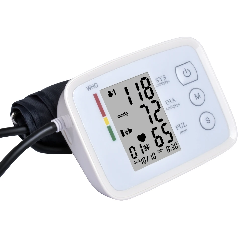 Free Sample High Quality Customized Medical Digital Arm Type Blood Pressure Monitor Cheap Price