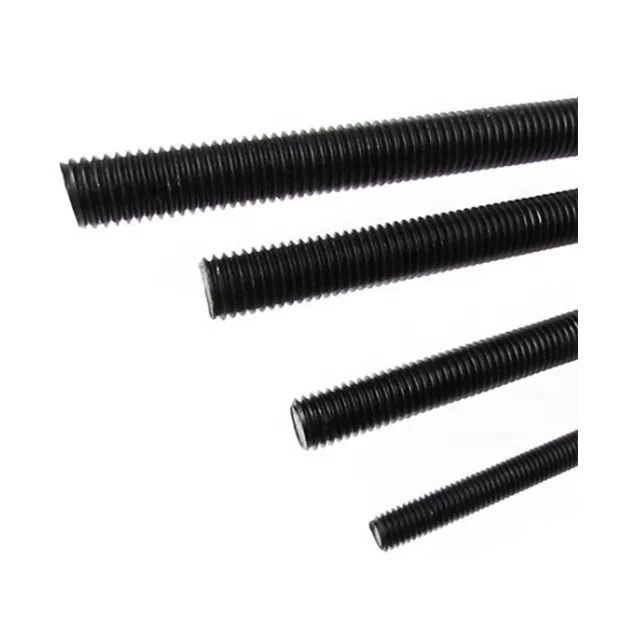 High quality Black din976 12mm threaded rod threaded rod m8 m10 m12 m14 m15 m16