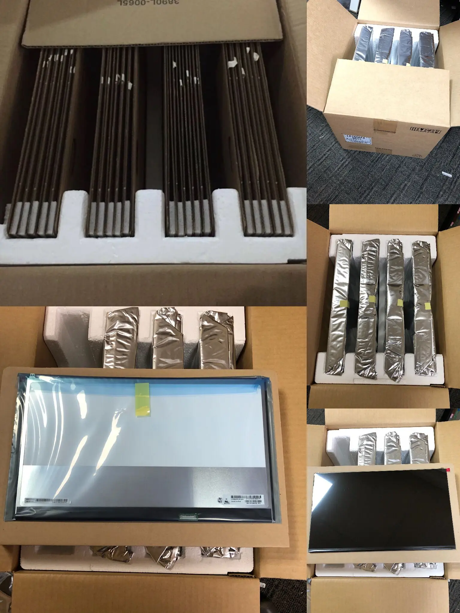 13.3 inch slim 30 pins edp FHD IPS matte lcd laptop screen with up down bracket LP133WF2-SPL6