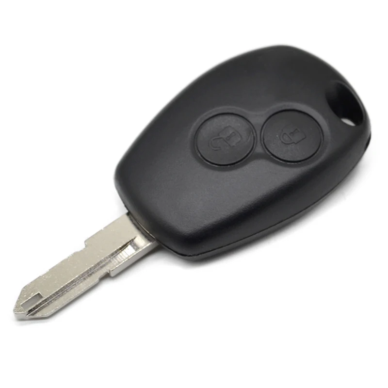 DMKEY Car key case shell 2/3button for Renault Megane Clio Logan Sandero Duster Master Fluence remote fob replacement