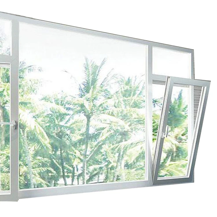 Aluminum Factory Top Hung Windows and Doors Villas Modern Tilt up and Turn Window